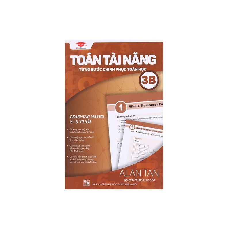 Sách toán tài năng 3b - nhà sách á châu books