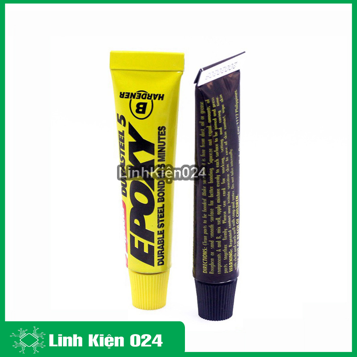 Keo dán 2 thành phần AB EXPOXY plus - đục