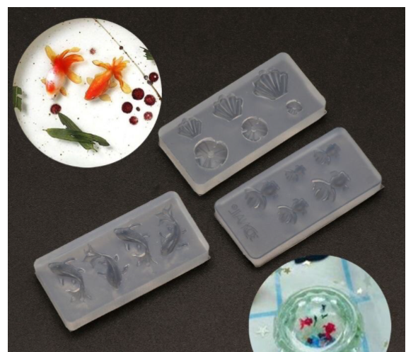 Khuôn Silicone Đúc Mô Hình Cá Chép Siêu Mini Dành Riêng Cho Keycap Resin - Trường Thịnh Sài Gòn