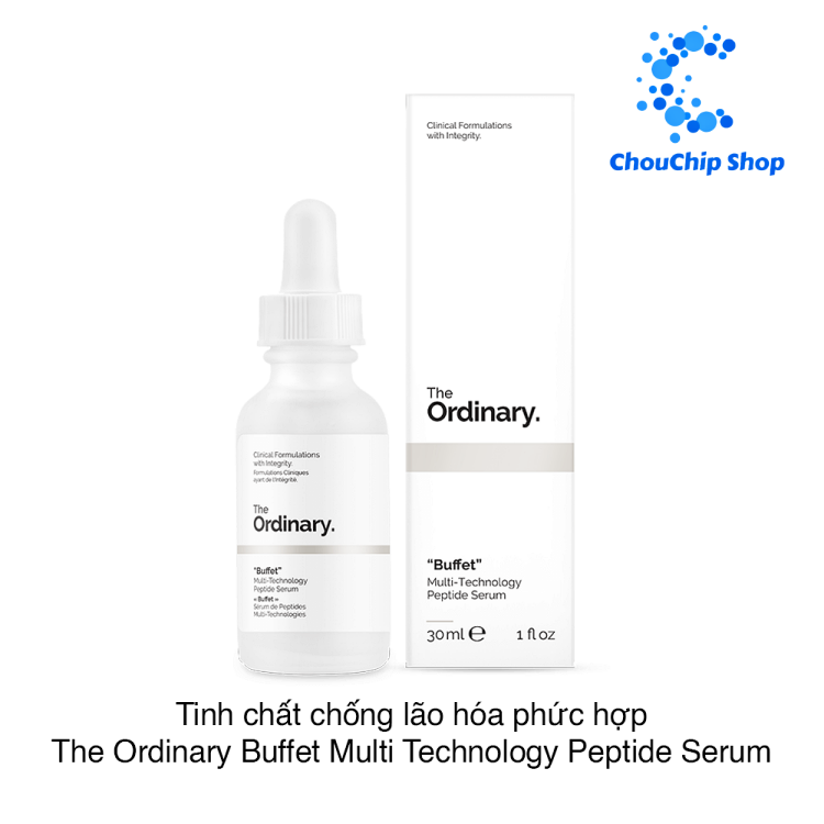 [HCM]Serum chống lão hóa The Ordinary Buffet Multi-Technology Peptide Serum 30ml