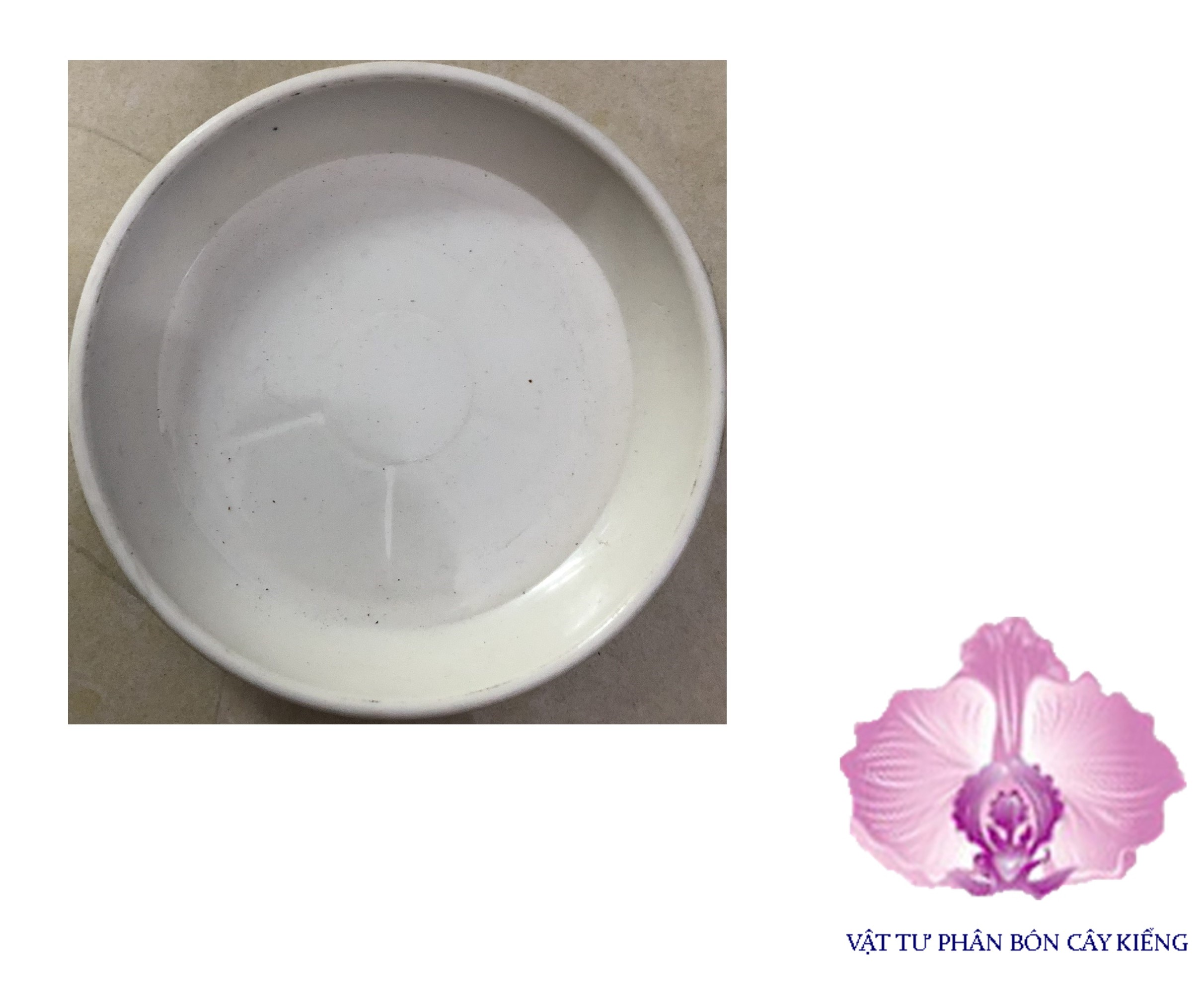 Đĩa lót chậu tròn 15cm - #040D#