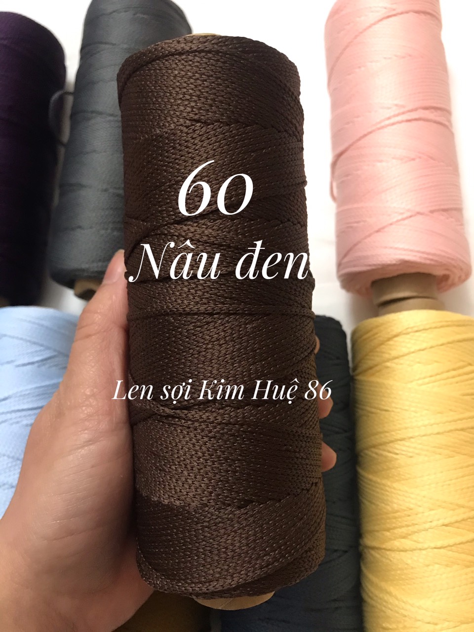 Sợi dệt trơn ( từ màu 51 đến màu 64)