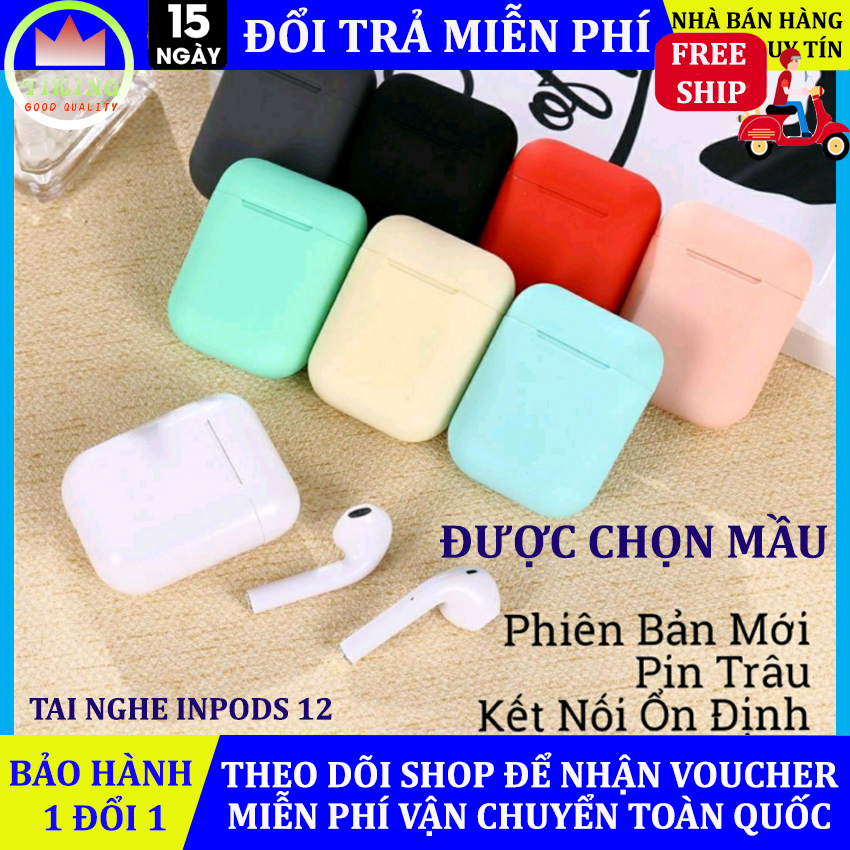 >> BÁO GIÁ TAI NGHE BLUETOOTH Y8 CHIP 4.1 , TAI NGHE KHÔNG DÂY X8 CHIP 5.0 ,KẾT NỐI 2 ĐIỆN THOẠI, CHỐNG NƯỚC, PIN 300MAH, | Shopee Lazada Sendo Tiki mới nhất 132 Tai nghe Bluetooth i12 2020 phiên bản nâng cấp bluetooth 5.0, tai nghe không dây tự động kết nối, tai nghe đàm thoại được cả 2 bên tai, tai nghe i7s, tai nghe không dây dành cho điện thoại androi, ios...