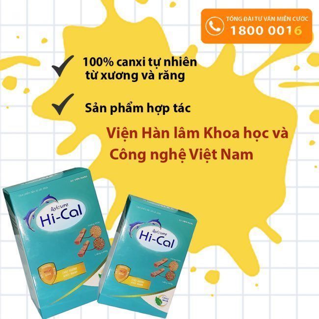 Avisure Hical- canxi tự nhiên cho bà bầu