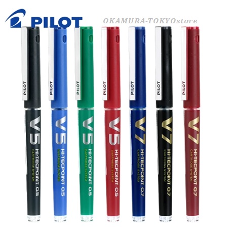 Bút Mực Nước Hi-Tech V7 Cartridge System_Mực Đen/BXC-V7-B-BGD
