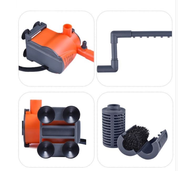 Sủi oxi kiêm máy lọc nước mini dành cho bể cá