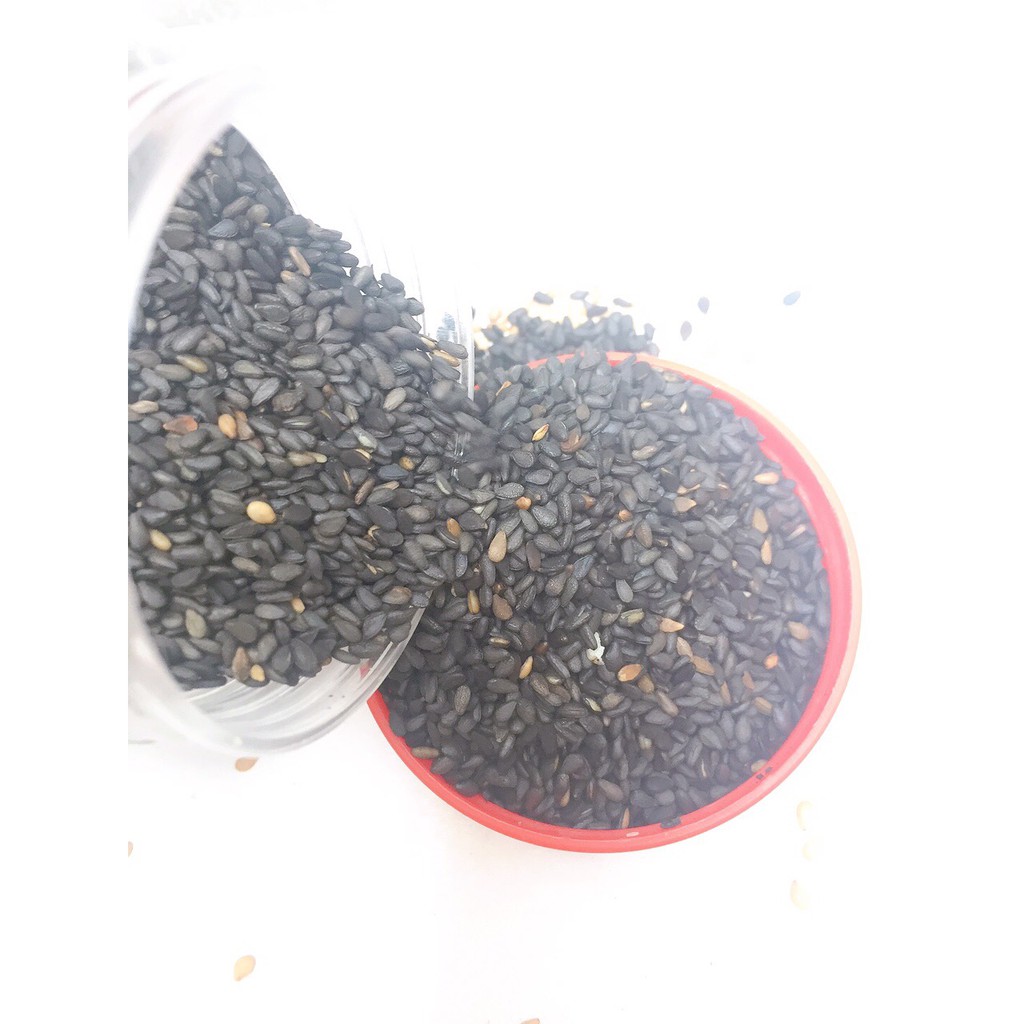 Mè đen rang củi, Mè đen/ Vừng đen Sạch Dak Lak rang sẵn 100g