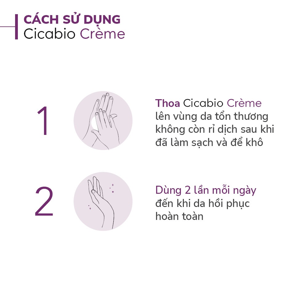 Kem Phục Hồi Da Bioderma Cicabio Cream 40ml