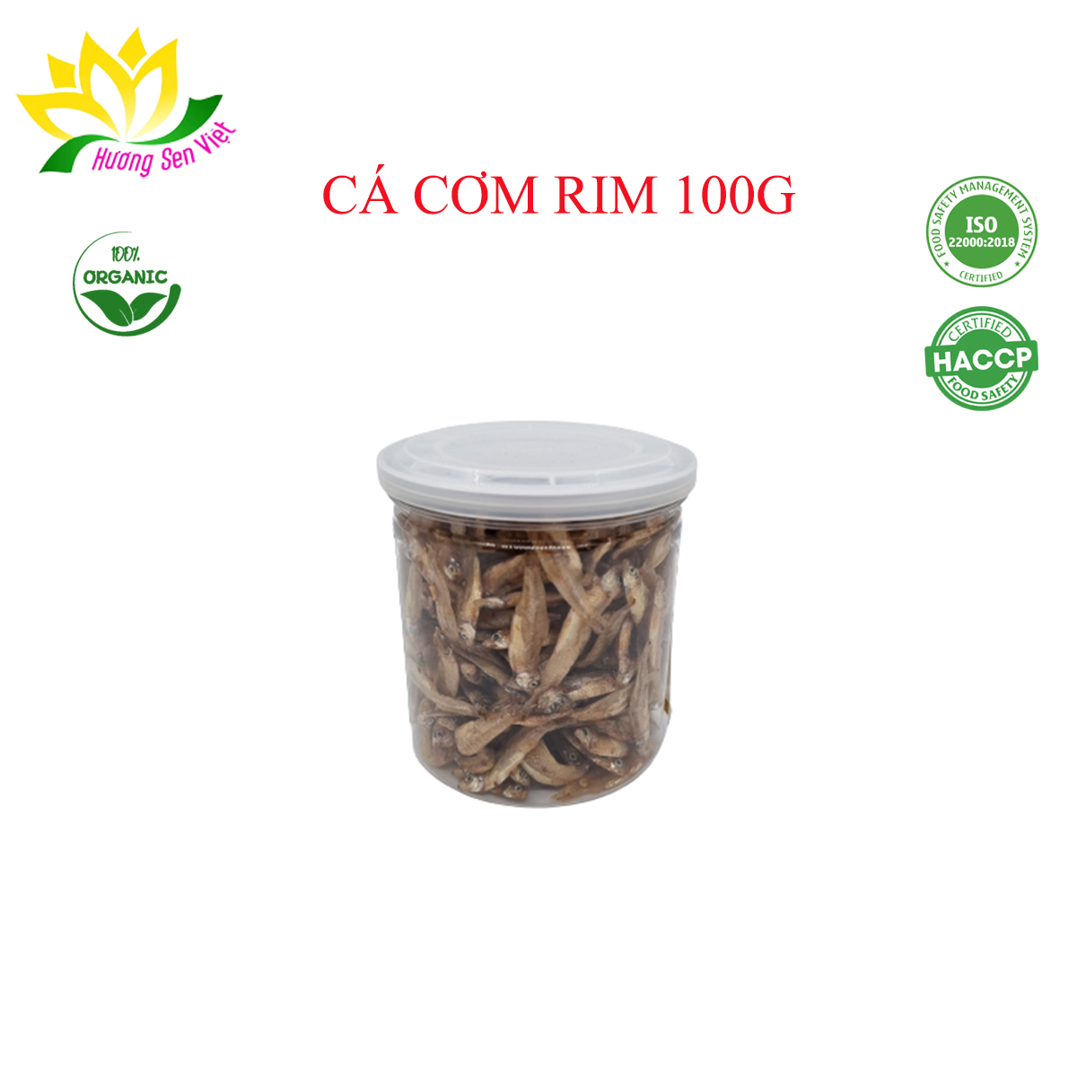 CÁ CƠM RIM 100G - CTY HƯƠNG SEN VIỆT