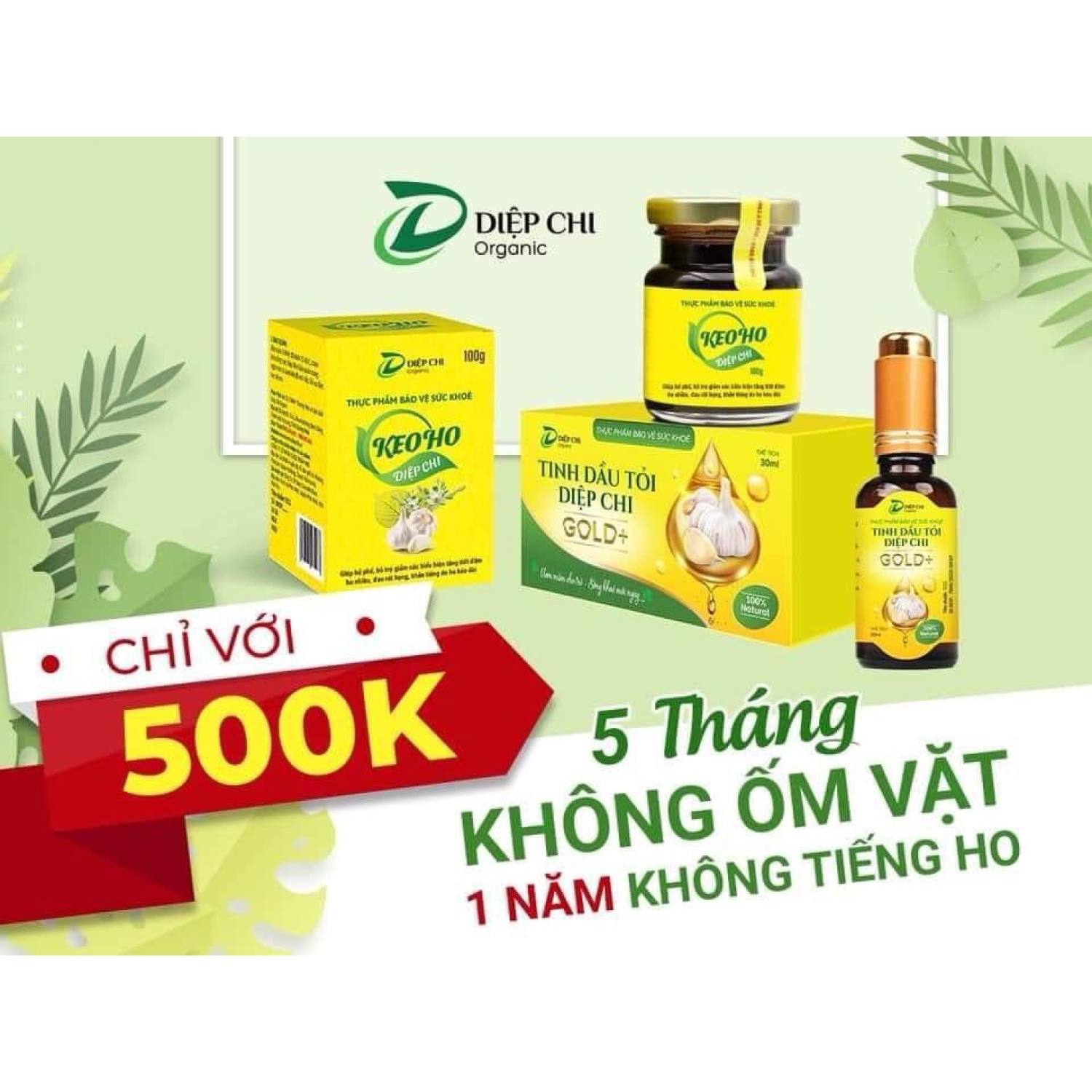 Dầu tỏi Diệp Chi Gold +
