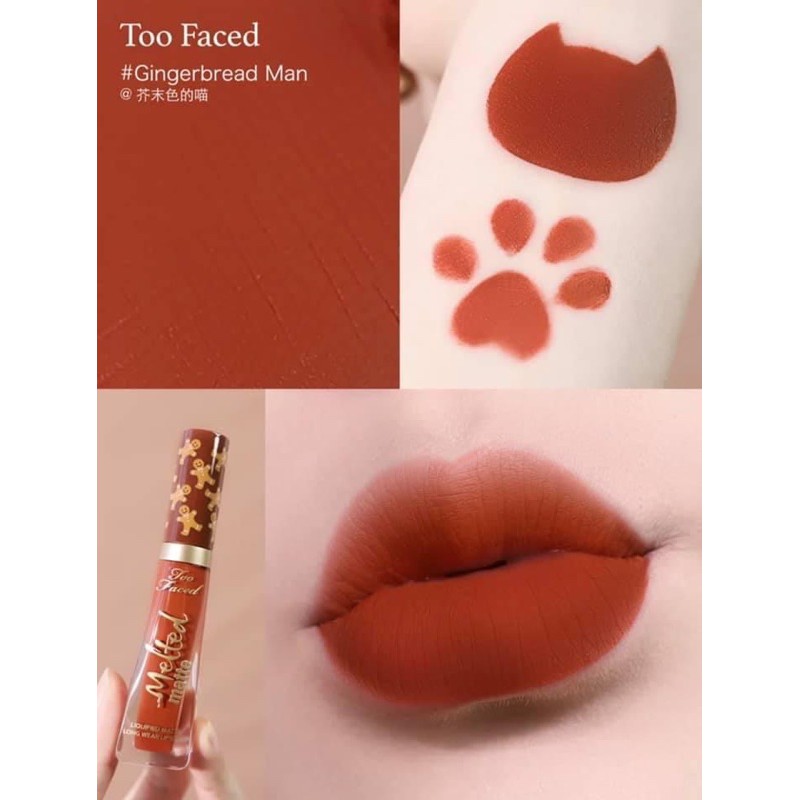 Son Kem Màu Ginger Bread Man Too Faced