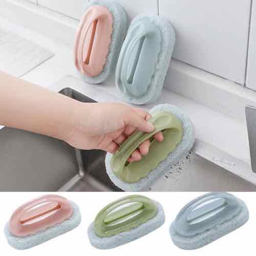 [HCM]Bàn chải Cọ Rửa Nhà Bếp Tay Cầm Tiện Lợi