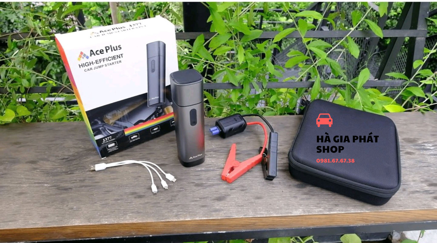 [HCM]Bộ Sạc Kích Bình Ô Tô Đa Chức Năng ACE PLUS J377