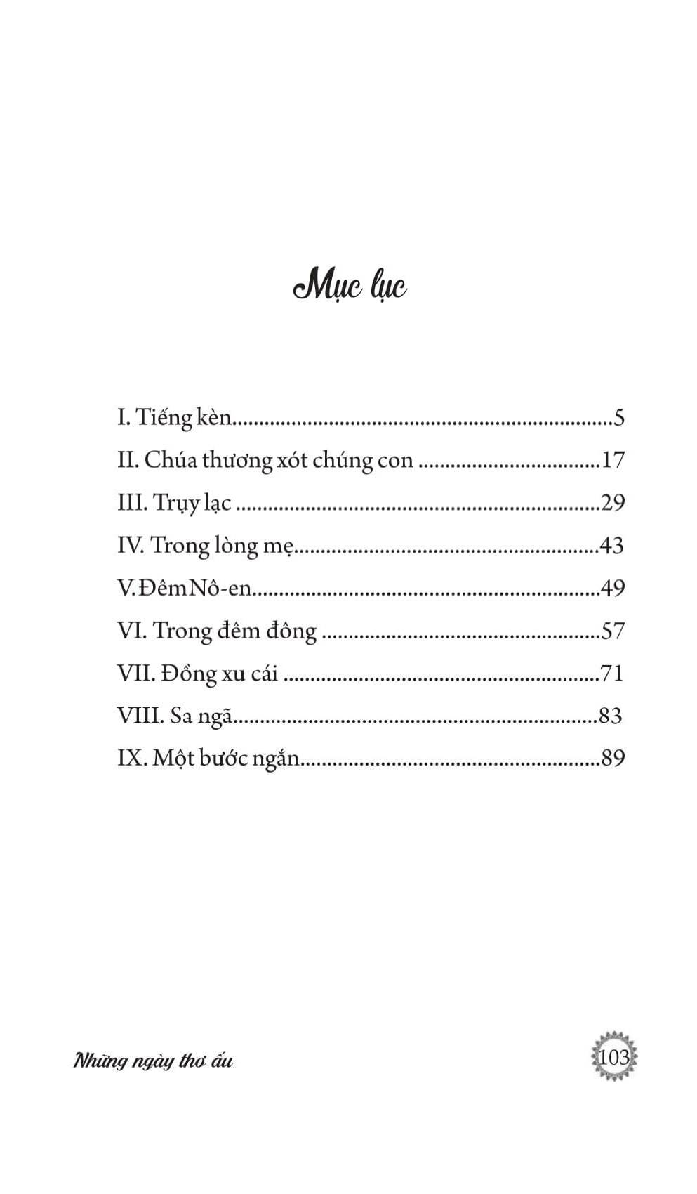 Những Ngày Thơ Ấu