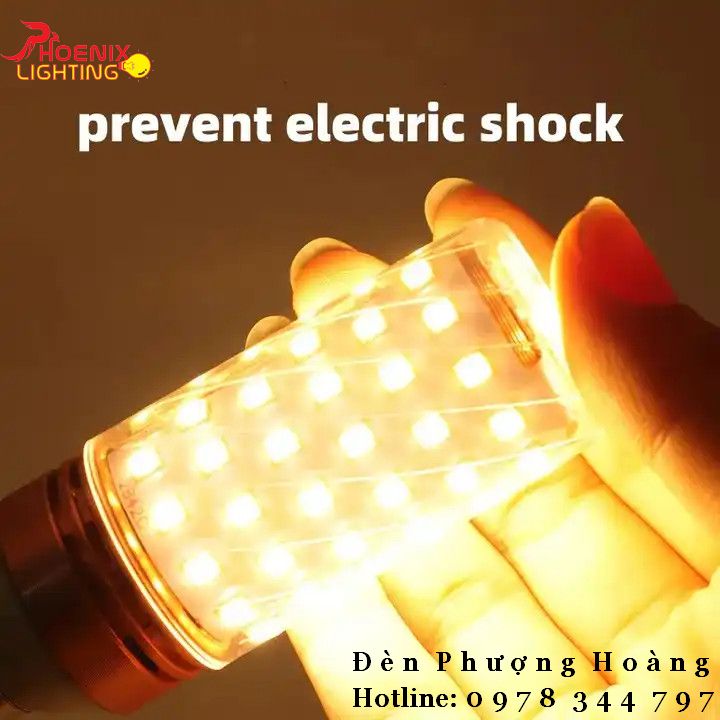 Bóng Đèn LED Bắp Ngô 3 Chế độ ánh sáng Đuôi đèn E27 & E14
