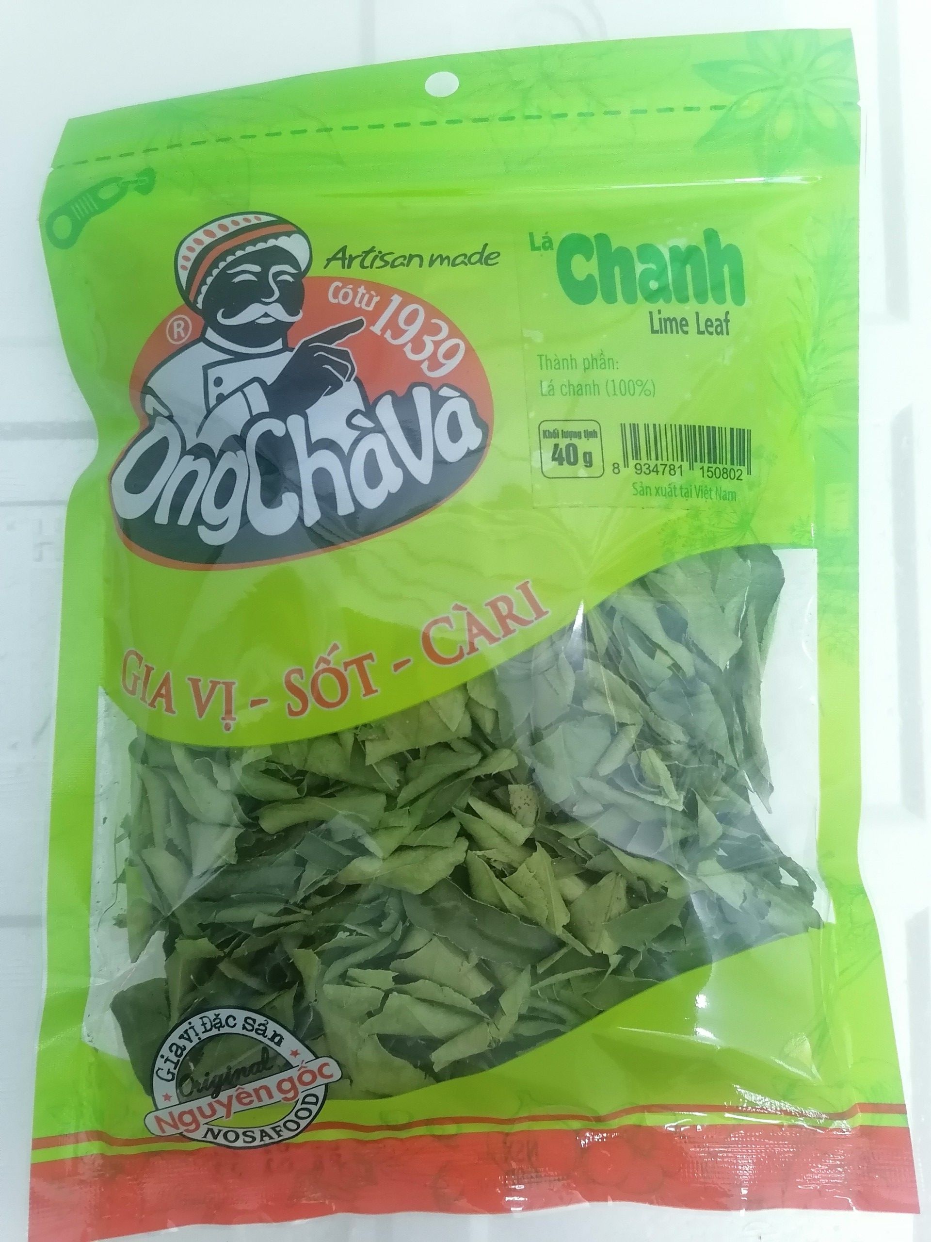 Lá chanh ông chà và lime leaf
