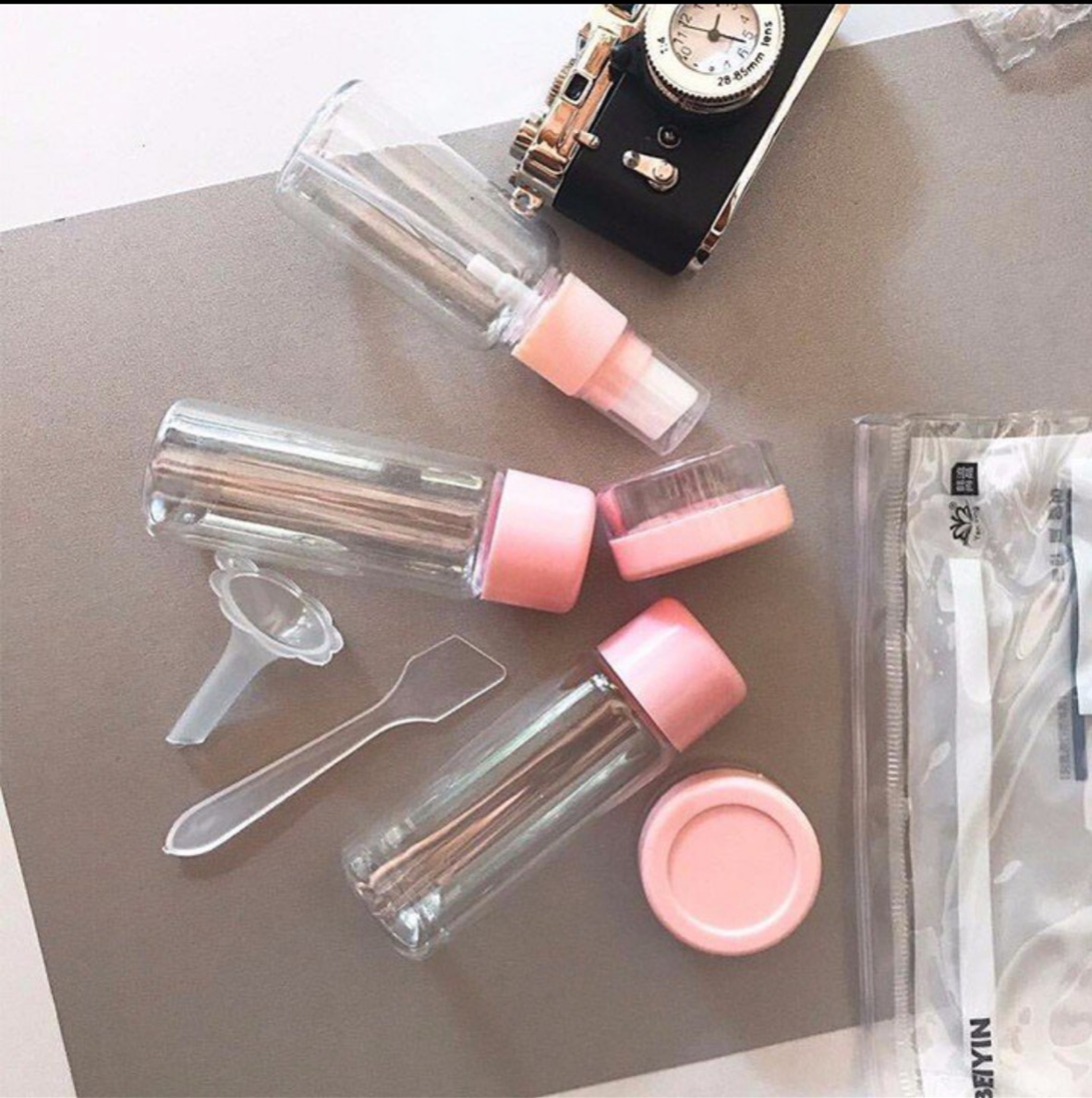 [Hoàn tiền 10%] 💋 💋 💋  Bộ Chiết Mỹ Phẩm Du Lịch - Tiện Ít 💋 💋 💋