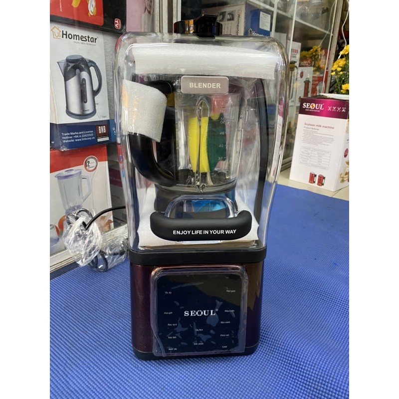 Máy làm sữa hạt SEOUL ST-2021 made in Korea ( hàng mới về )