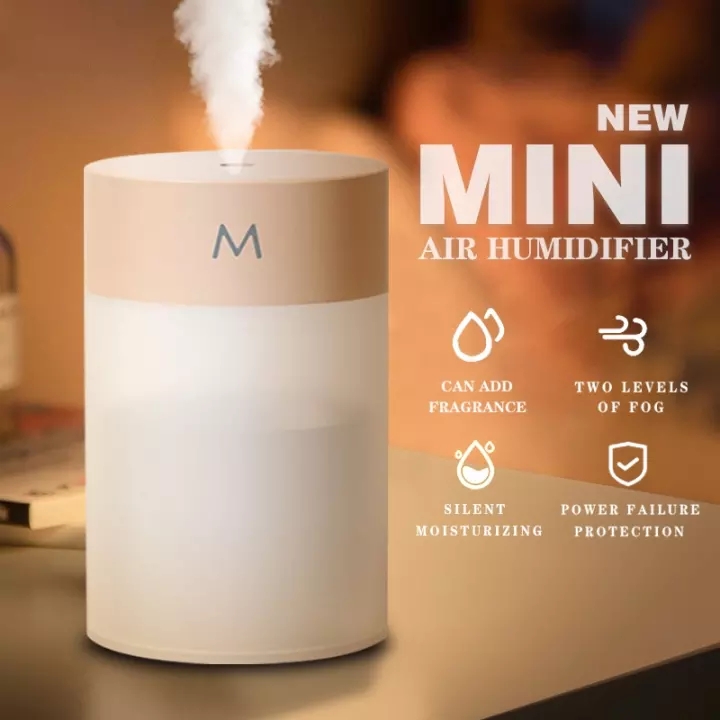 Đầy màu sắc Air Humidifier Mini Máy Xông Tinh Dầu Tạo Độ Ẩm Máy Phun Sương Mini Có Đèn LED Xoay Vòng Mini Máy Đuổi Muỗi Máy Lọc Không Khí Khuếch Tán Tinh Dầu Thơm