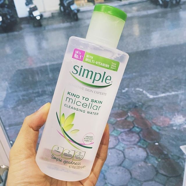 Nước Tẩy Trang Simple Micellar Water 200ml