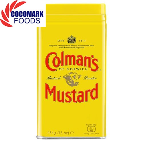 Bột Mù Tạt Vàng hiệu Colman's Mustard Powder 454g