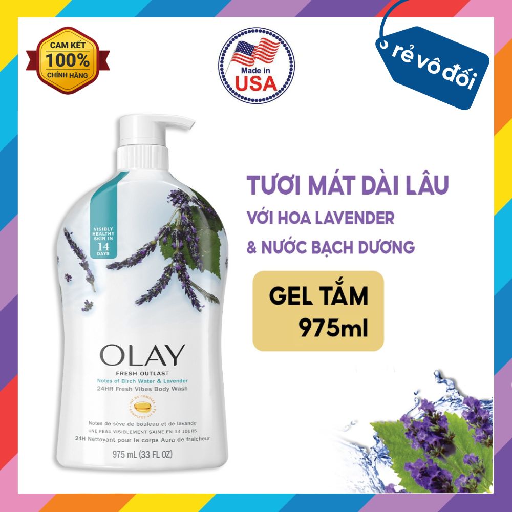 Olay body wash shower gel smell 975ml-US imported
