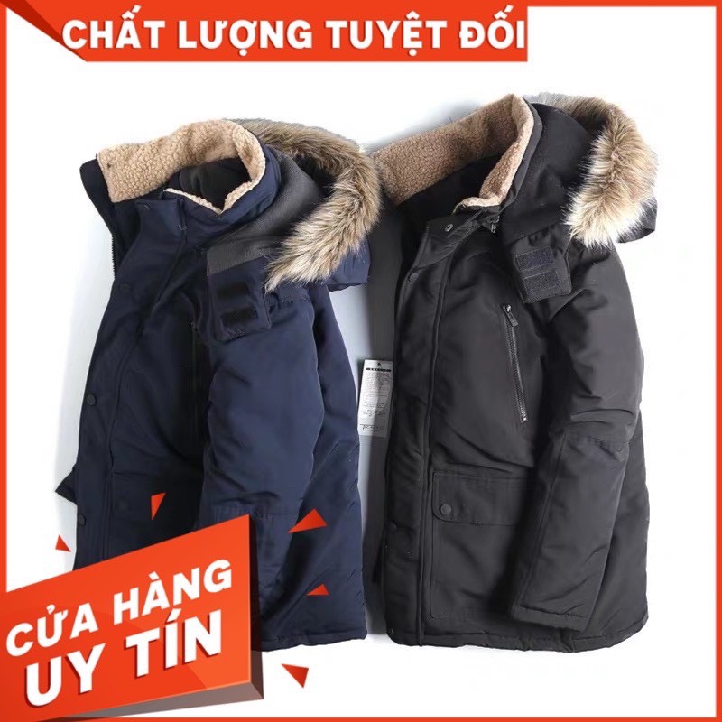 Áo PARKA NAM HÀNG XUẤT DƯ