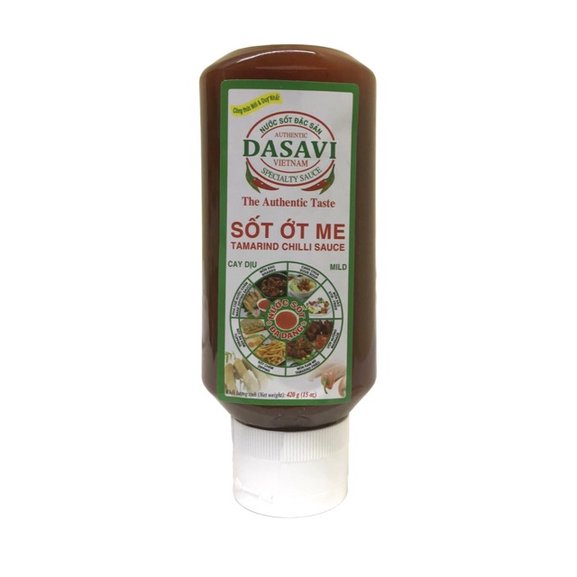 Sốt ớt me Dasavi 420g