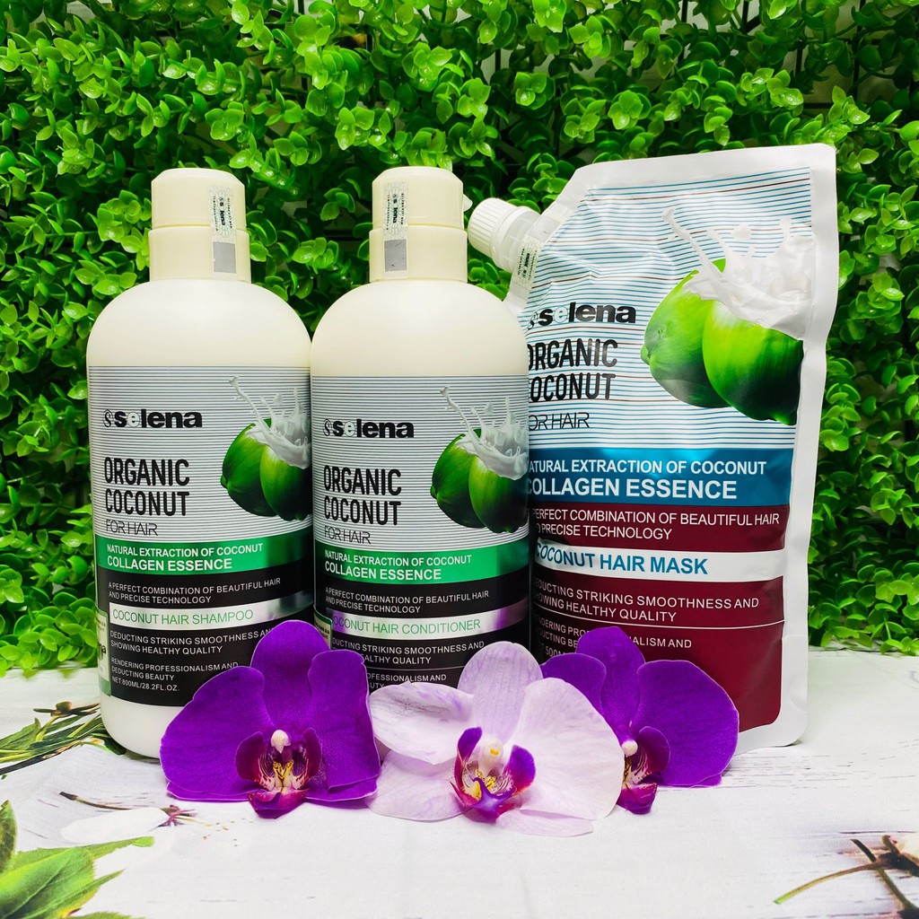 Dầu gội dừa organic coconut 800ml ❤❤❤❤❤❤