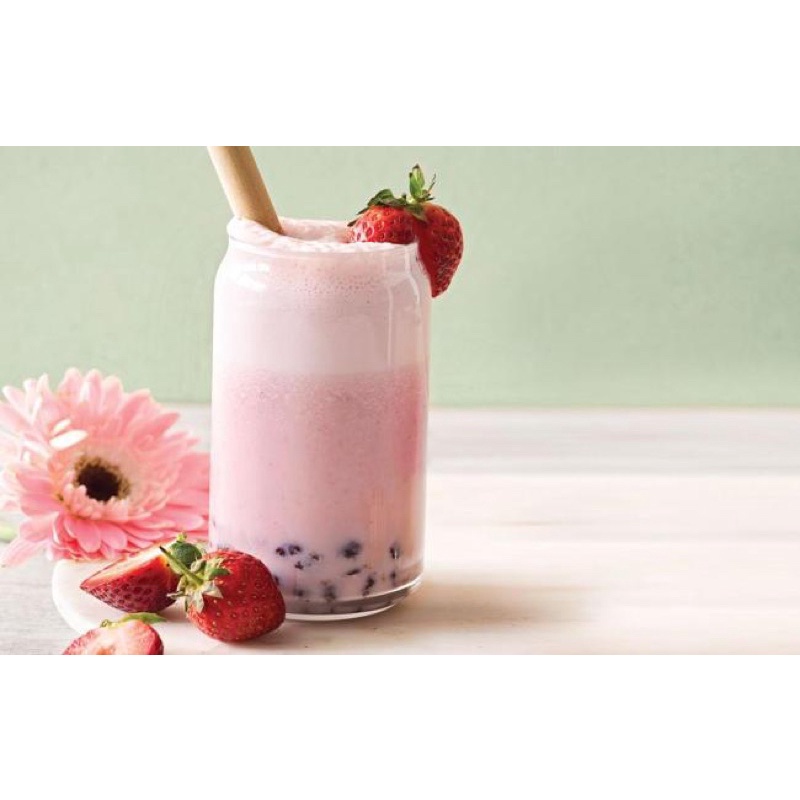 {BÁN RẺ NHẬN 5 SAO} 200gr BỘT TRÀ SỮA DÂU