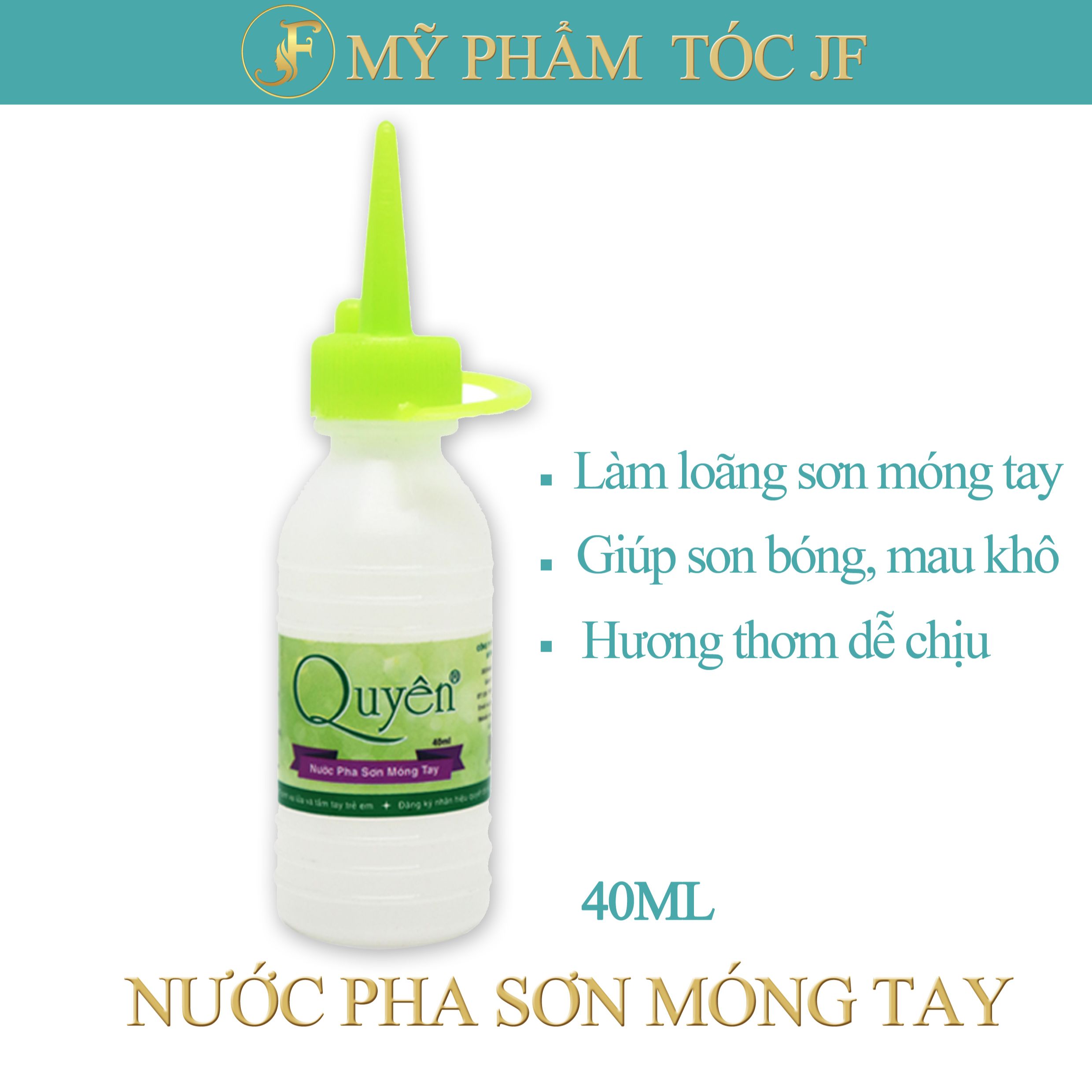 Nước pha sơn móng tay cao cấp 40ml