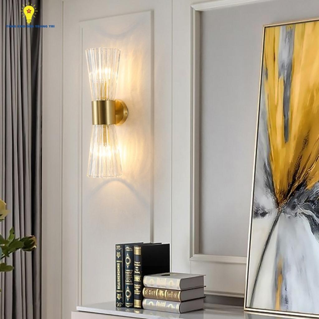 Đèn Tường Decor Pha Lê Chất Liệu Hợp Kim, Pha Lê B2579