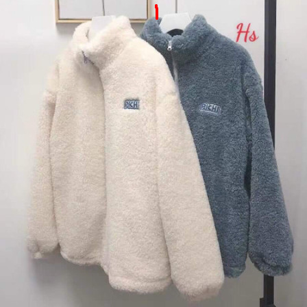 Ảnh thật -áo khoác lông pichi hsu1