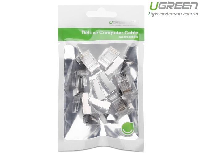 Hạt mạng RJ45 Cat6 Ugreen 20333 (Túi 10 hạt)
