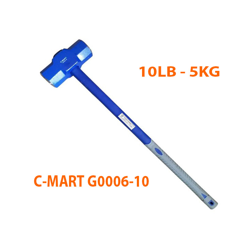 Búa tạ 4lb 2kg c-mart g0006-4, 10lb 5kg c-mart g0006-10