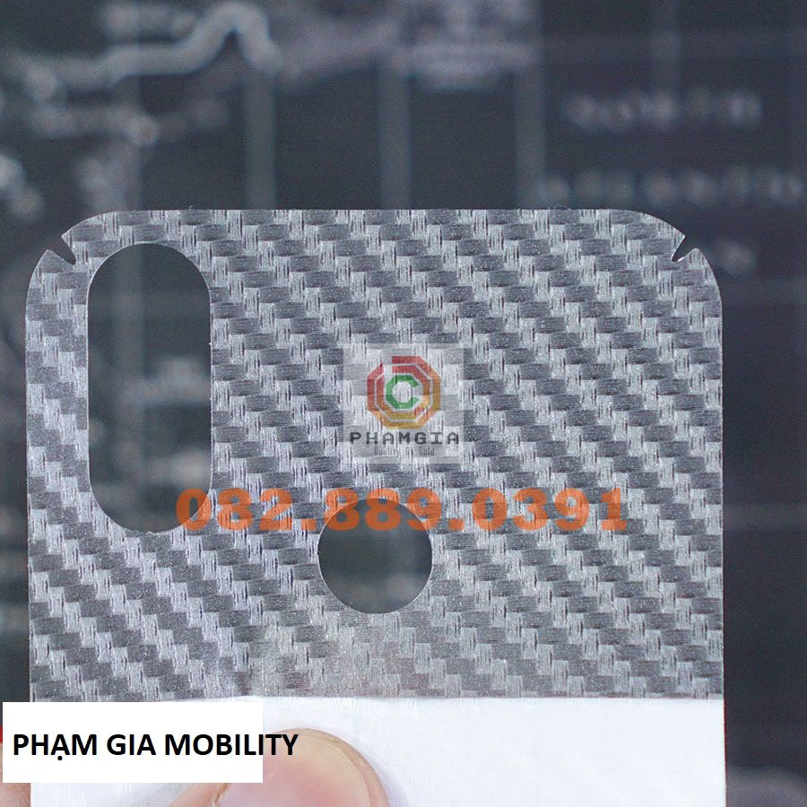 Miếng dán mặt lưng skin carbon Vsmart Star 4