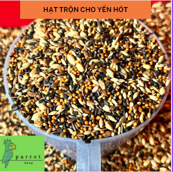 500g Hạt trộn cho chim yến hót (thạch yến, hoàng yến, bạch yến, hồng yến...)