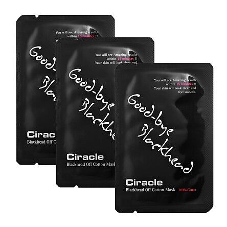 [6-11/12 VOUCHER GIẢM 8%]Lẻ miếng dán giảm mụn đầu đen Goodbye Blackhead Ciracle- 5ml