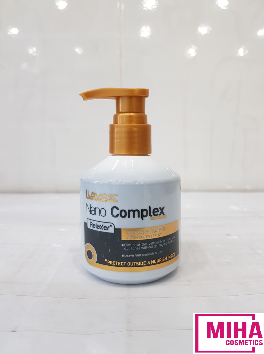 Dầu Gội Khử Vàng LAVOX NANO COMPLEX 200ml