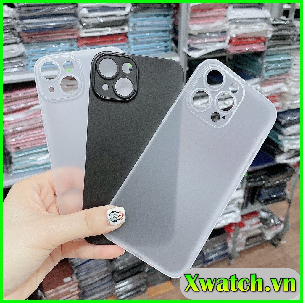 Ốp Lụa Nhám Chống Vân Tay - Ốp Giấy Siêu Mỏng Cho IPhone