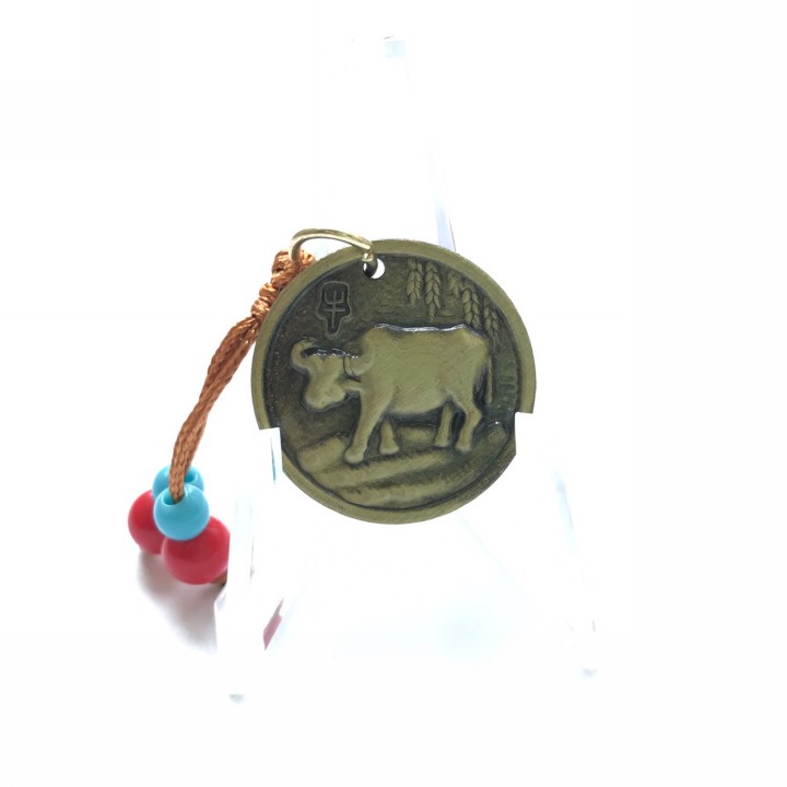 [HCM]Móc khóa xu hình con trâu giả đồng lưu niệm làm móc khóa làm quà tặng -TMT Collection - SP005157