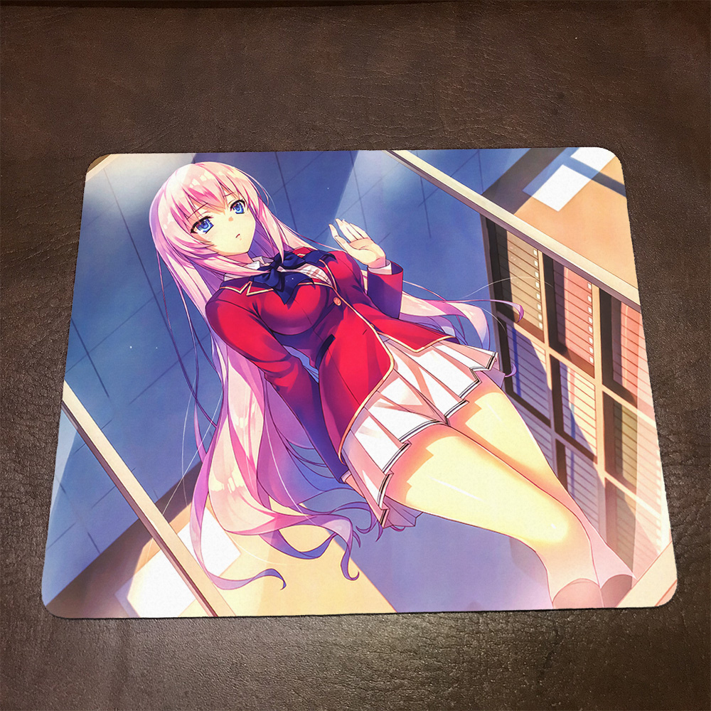 Lót chuột máy tính Anime Classroom of the Elite Wallpapers 1 Mousepad cao su êm ái. Nhận in theo yêu cầu