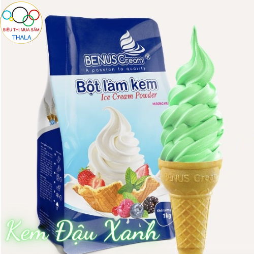 Bột làm kem tươi - Kem Đậu Xanh