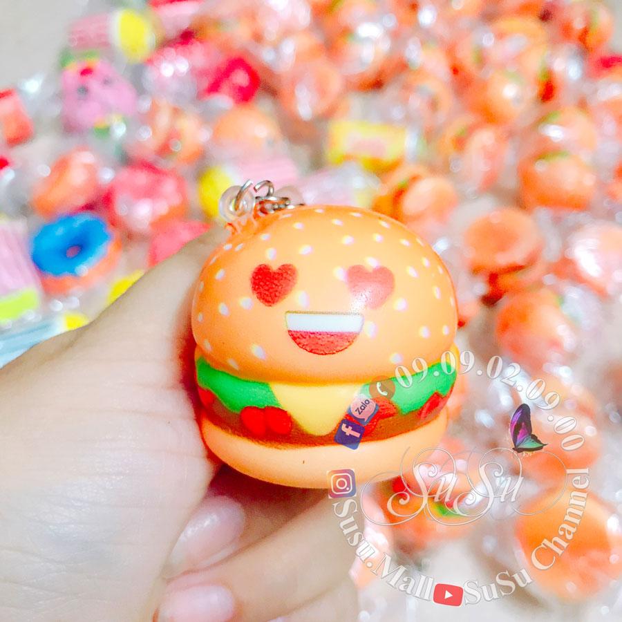 [HCM][Giảm thêm 8%] Squishy mini hambuger  squishy giá rẻ  squishy chậm tăng  squishy siêu mềm – Sumo mall