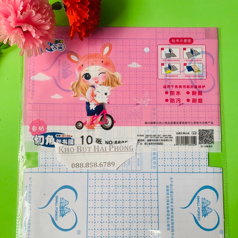 Bọc sách vở decan tệp x 10 tờ