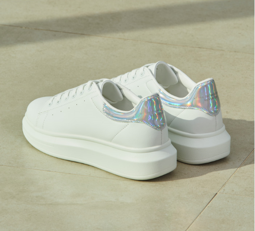 Giày thể thao sneaker Domba Gót Hologram H-9019