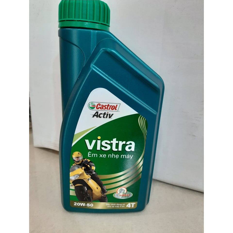 [HCM]Nhớt Castrol Activ Vistra 4T 20w50