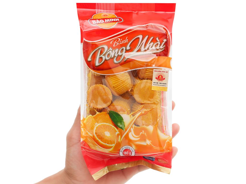 Bánh bông nhài vị cam 180g