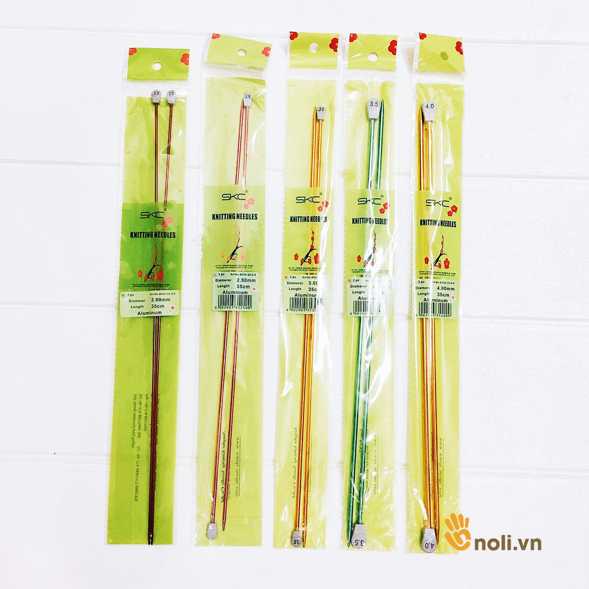 SKC straight knitting needle 35cm