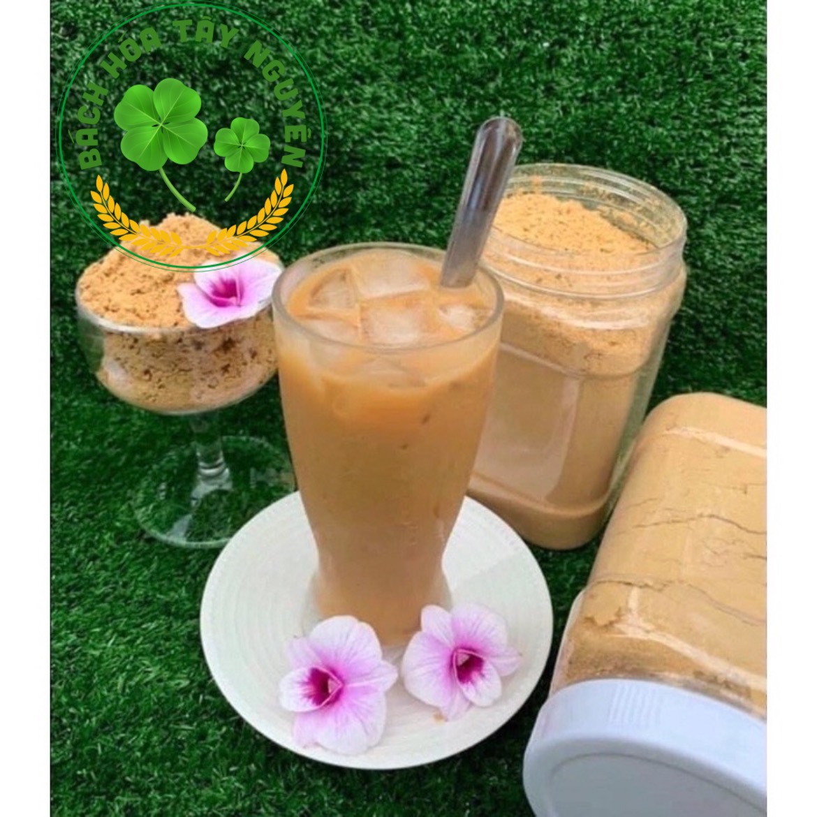 1 KG Bột Đậu Nành Rang Xay Nguyên Chất